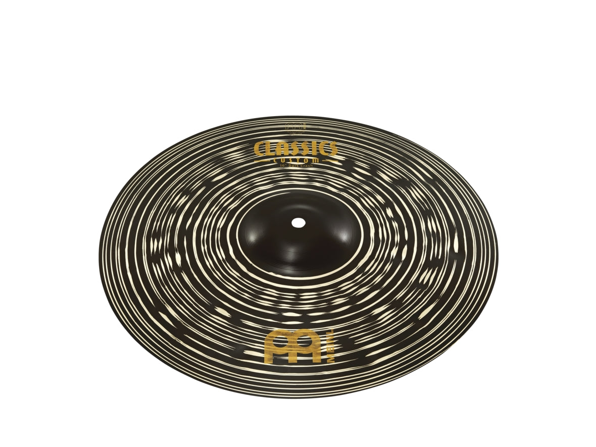 Meinl 17" Classics Custom Dark Crash Cymbal - New,17 Inch