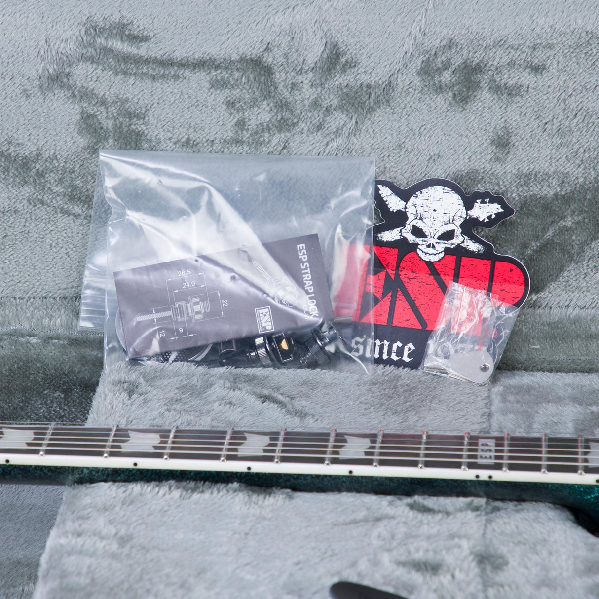 ESP E-II Eclipse DB Electric Guitar - Granite Sparkle - #ES3530243