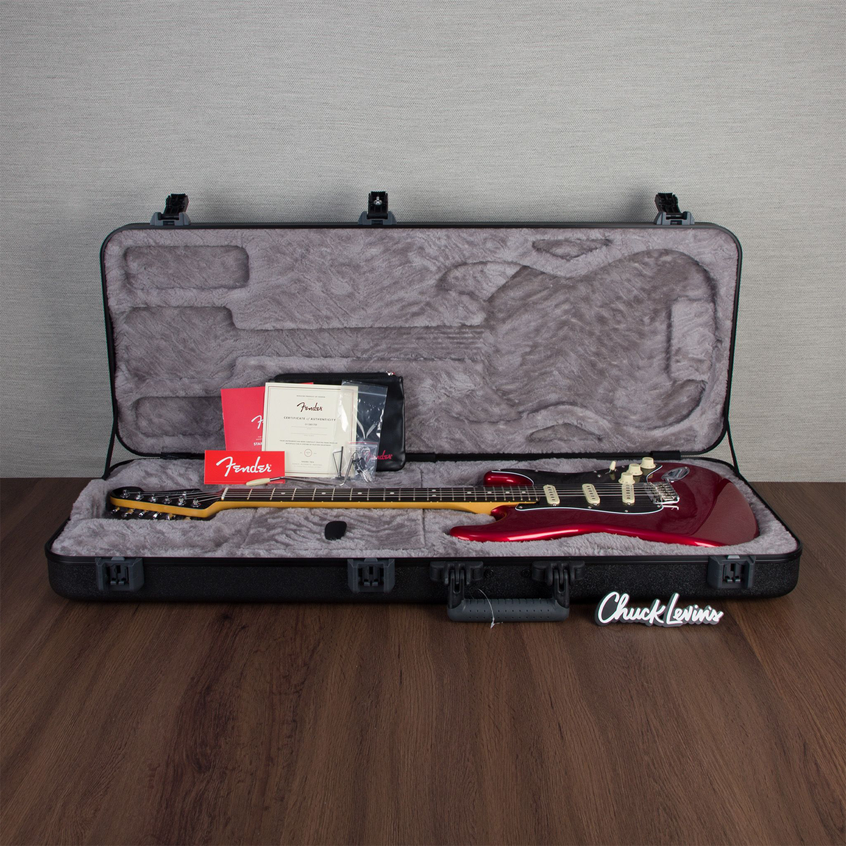 Fender Limited Edition American Professional II Stratocaster, Ebony Fingerboard - Candy Apple Red - Mint, Open Box