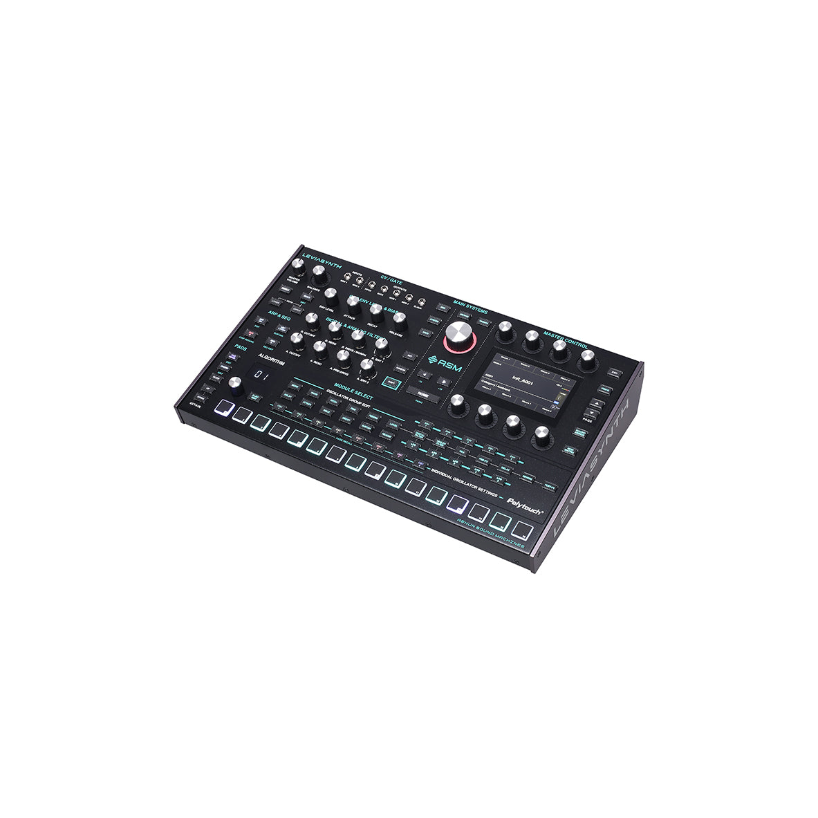 ASM Leviasynth 16-voice Algorithmic Desktop Synthesizer