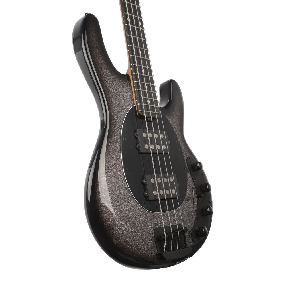 Music Man Stingray Special HH Bass Guitar - Smoked Chrome, Ebony Fingerboard - New