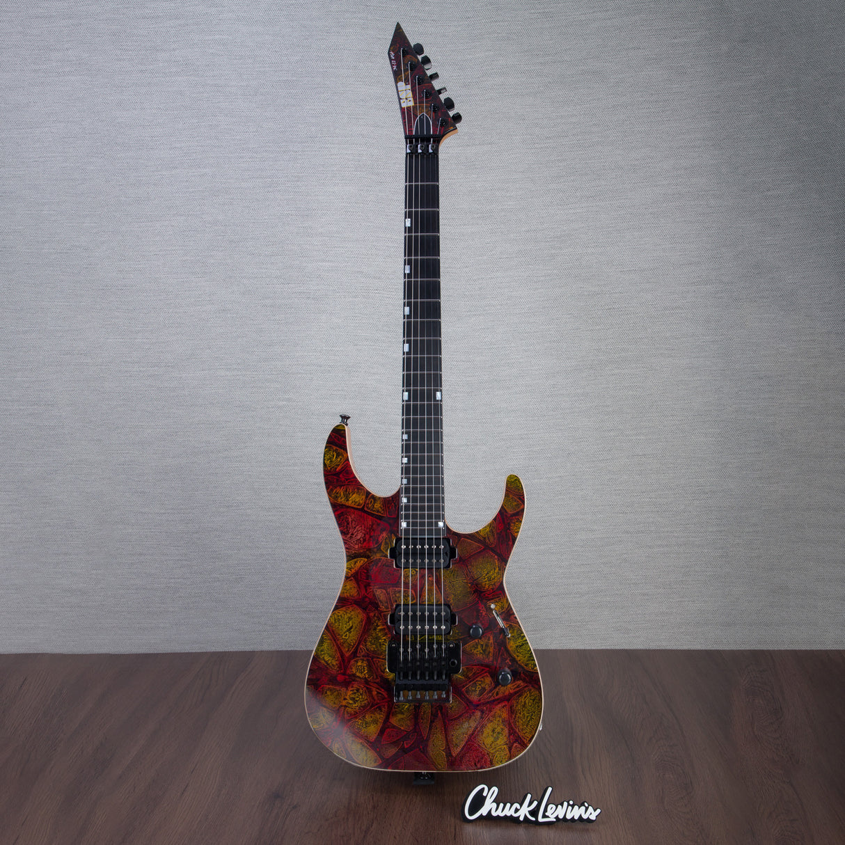 ESP USA M-II NTB FR Electric Guitar - Hellfire - #US24091 - Mint, Open Box