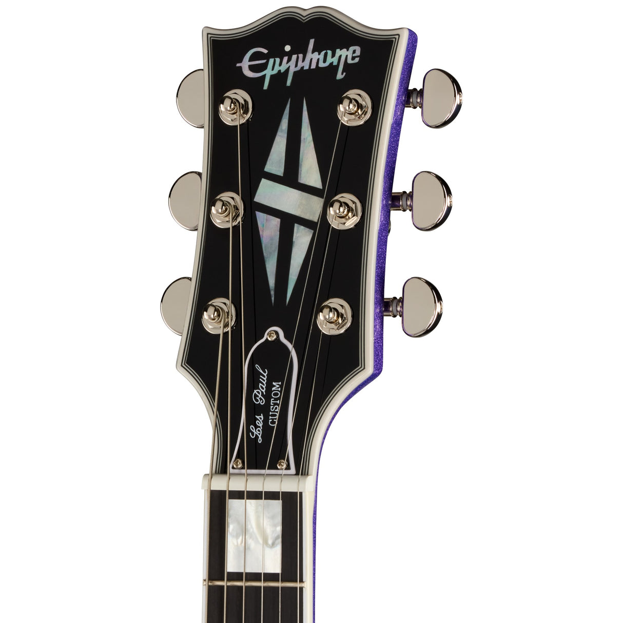 Epiphone Les Paul Custom Electric Guitar - Amethyst Sparkle