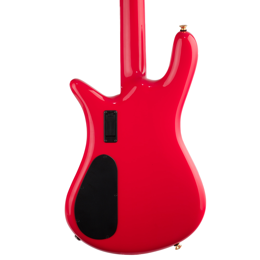 Spector Euro 4 Classic Bass Guitar - Solid Red - #21NB16614