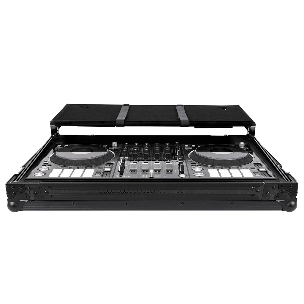 Pioneer DDJFLX-10 Bundle with Headlner Black Case with Laptop Stand