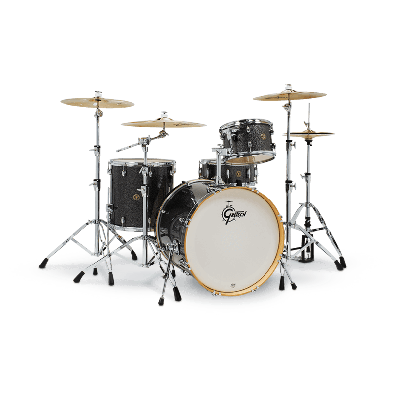 Gretsch Catalina Maple 4-Piece Shell Pack - Black Stardust
