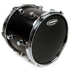 Evans 16" Resonant Black Drum Head - New,16 Inch