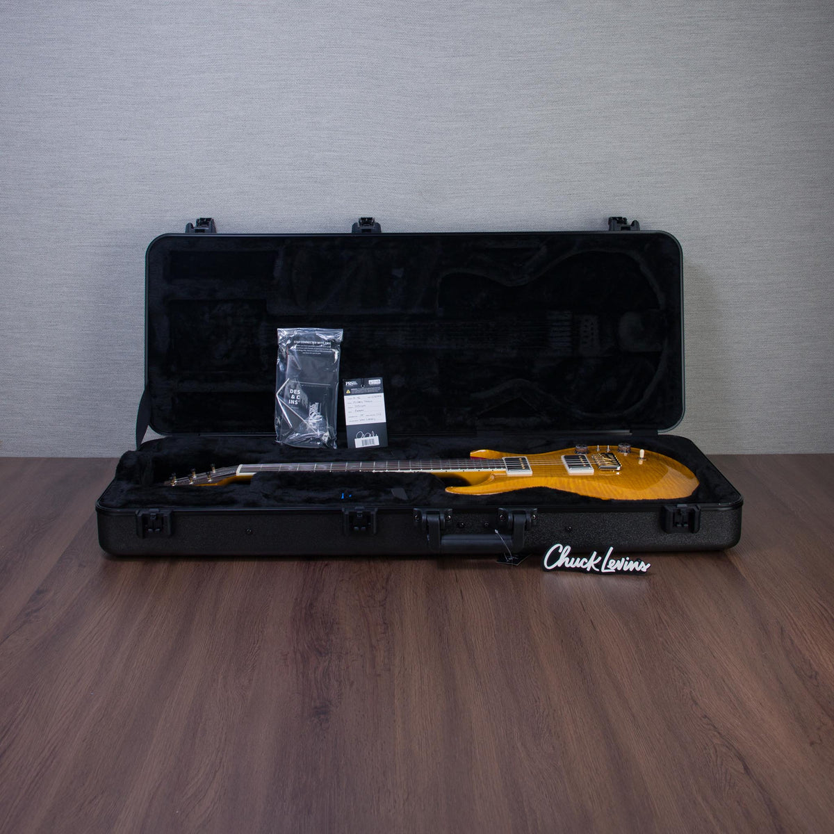 PRS Wood Library McCarty Tremolo With 408 Switching Electric Guitar - Vintage Yellow - #260430604