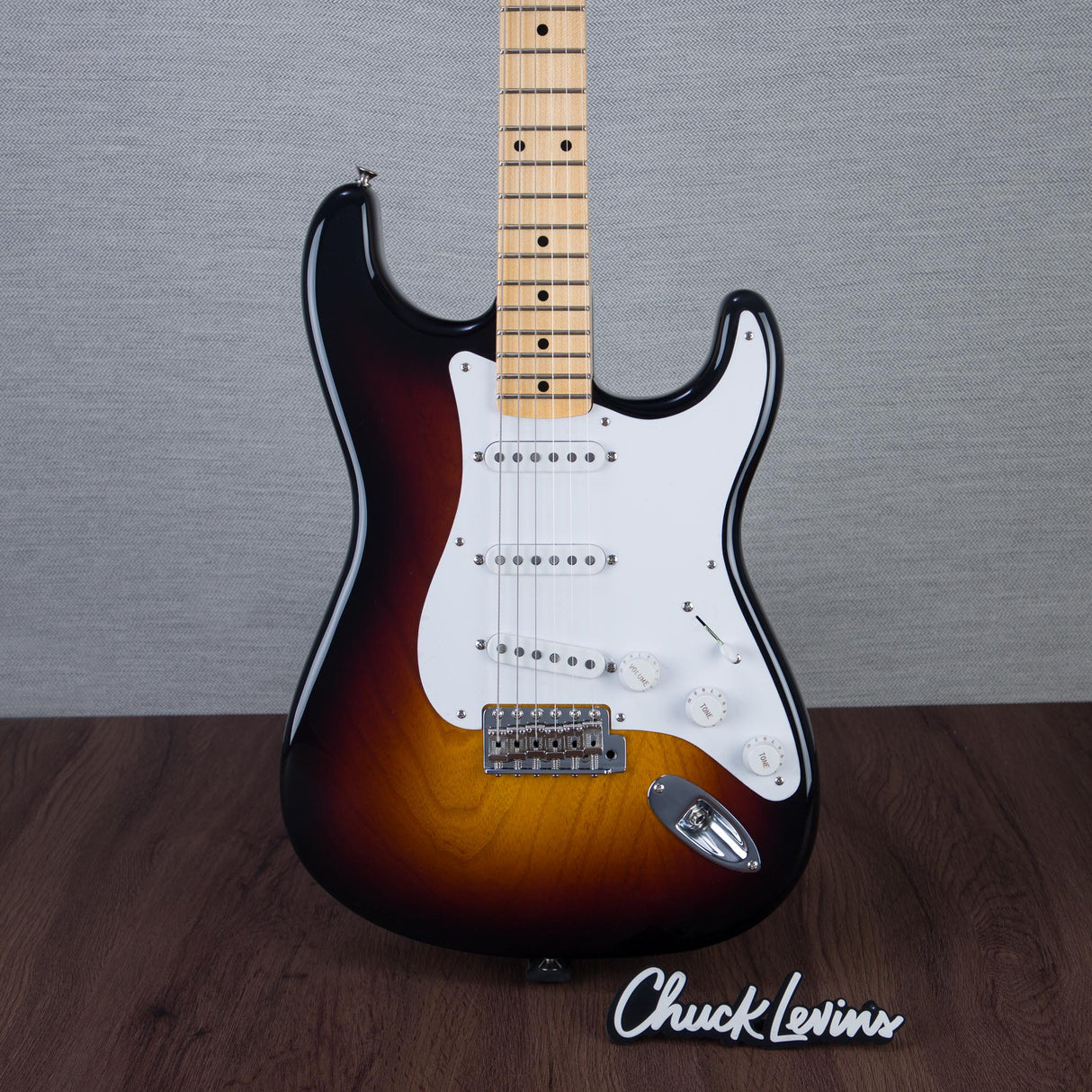Fender Custom Shop Limited Edition 70th Anniversary 1954 Stratocaster NOS Electric Guitar - Wide Fade 2-Tone Sunburst - #XN5245.