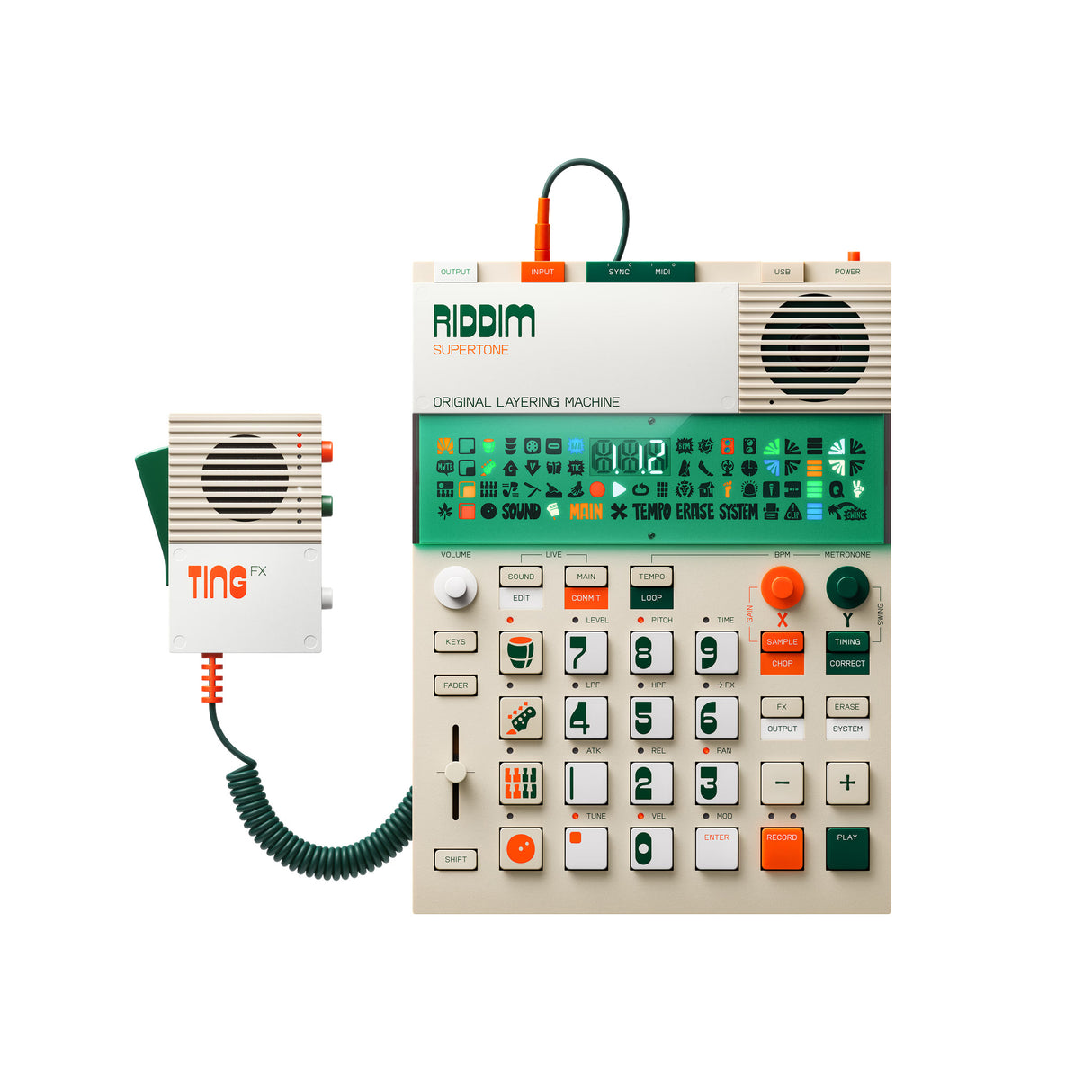 Teenage Engineering EP-40 Riddim + EP-2350 Ting