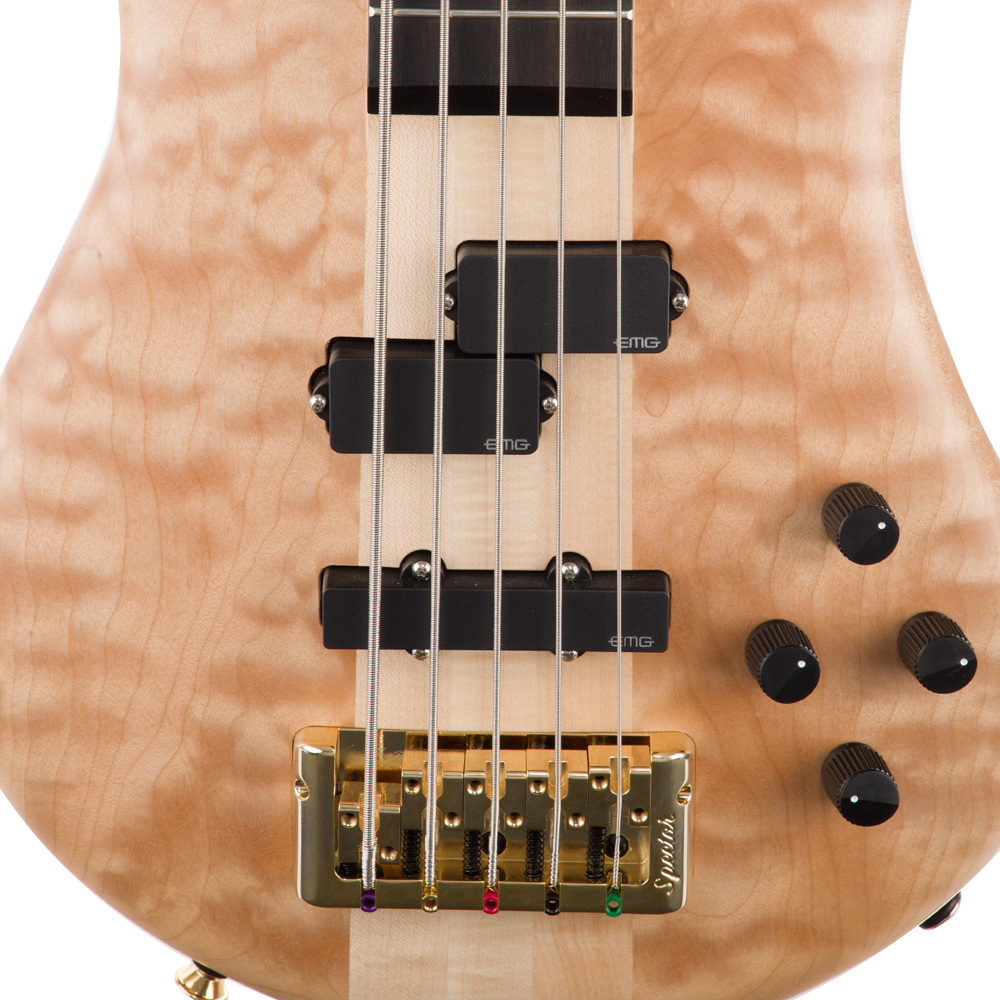 Spector Euro 5 LT 5-String Bass Guitar - Natural Matte - CHUCKSCLUSIVE - #21NB18464