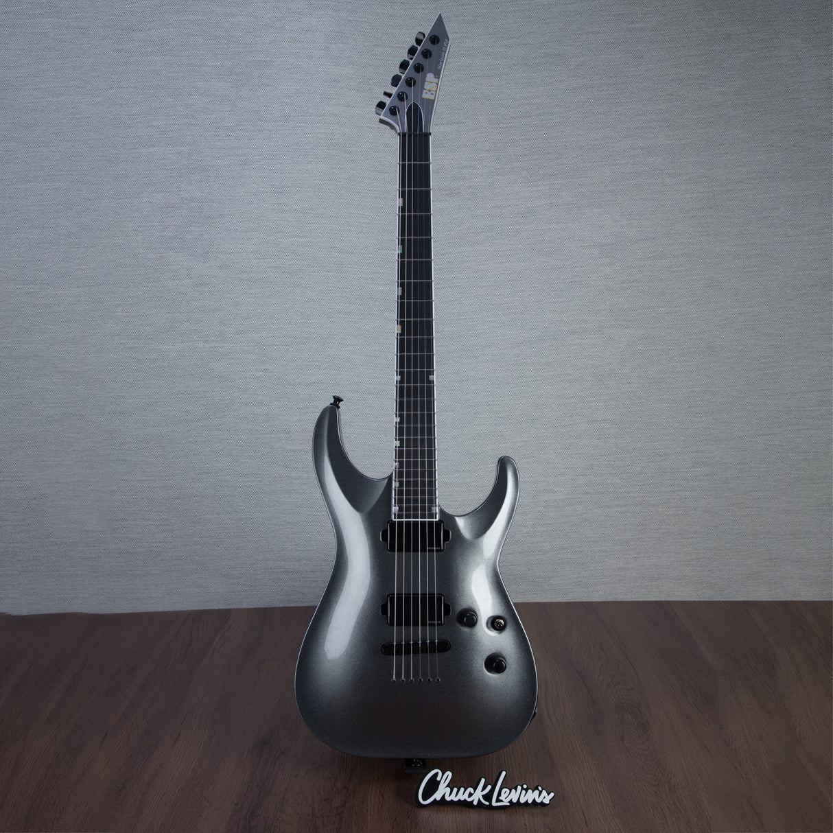 ESP USA Horizon-II Electric Guitar - Black Adamantium - #US24359