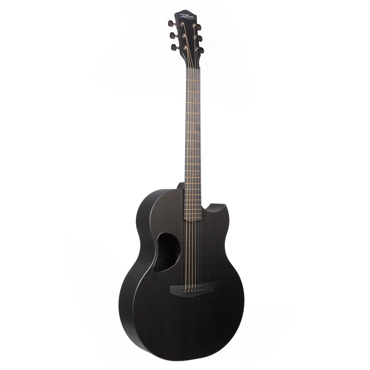 McPherson Sable Carbon Acoustic Guitar - Standard Top, Black Hardware - New