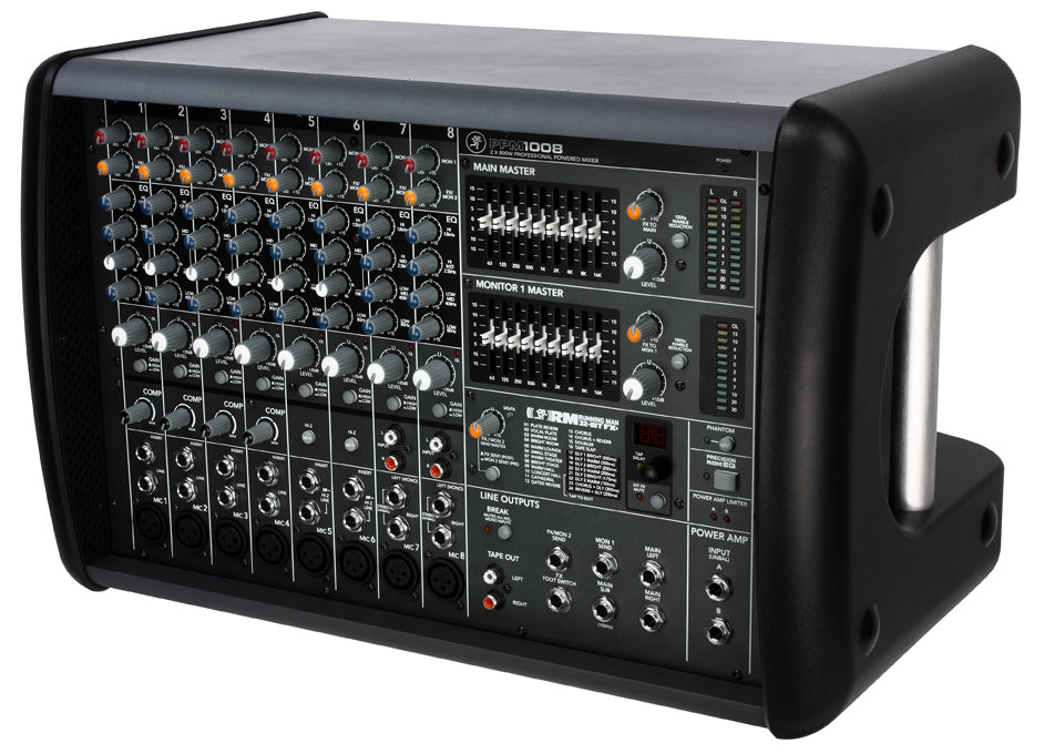 Mackie PPM1008 8 Channel 1600-Watt Powered Mixer - B-Stock - B-Stock