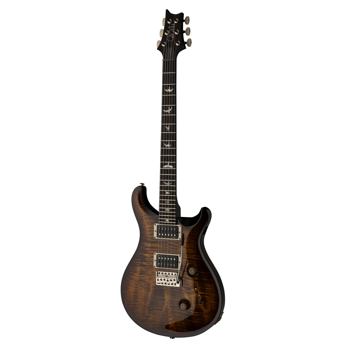 PRS Custom 24 10-Top Solid Body Electric Guitar - Black Gold