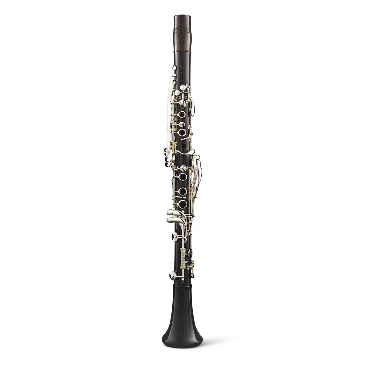 Backun BCLBLUMG-SK Lumiere Bb Clarinet - Grenadilla, Silver Keys