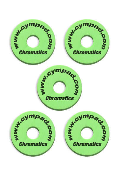 Cympad Chromatics Cymbal Enhancer Set - 40/15mm, Green