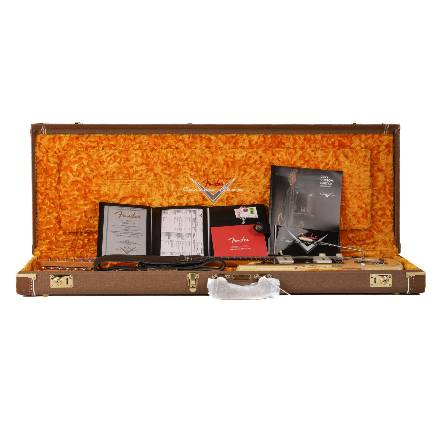 Fender Custom Shop 62 Jazzmaster Heavy Relic Guitar - Aged Vintage White - CHUCKSCLUSIVE - #R120927