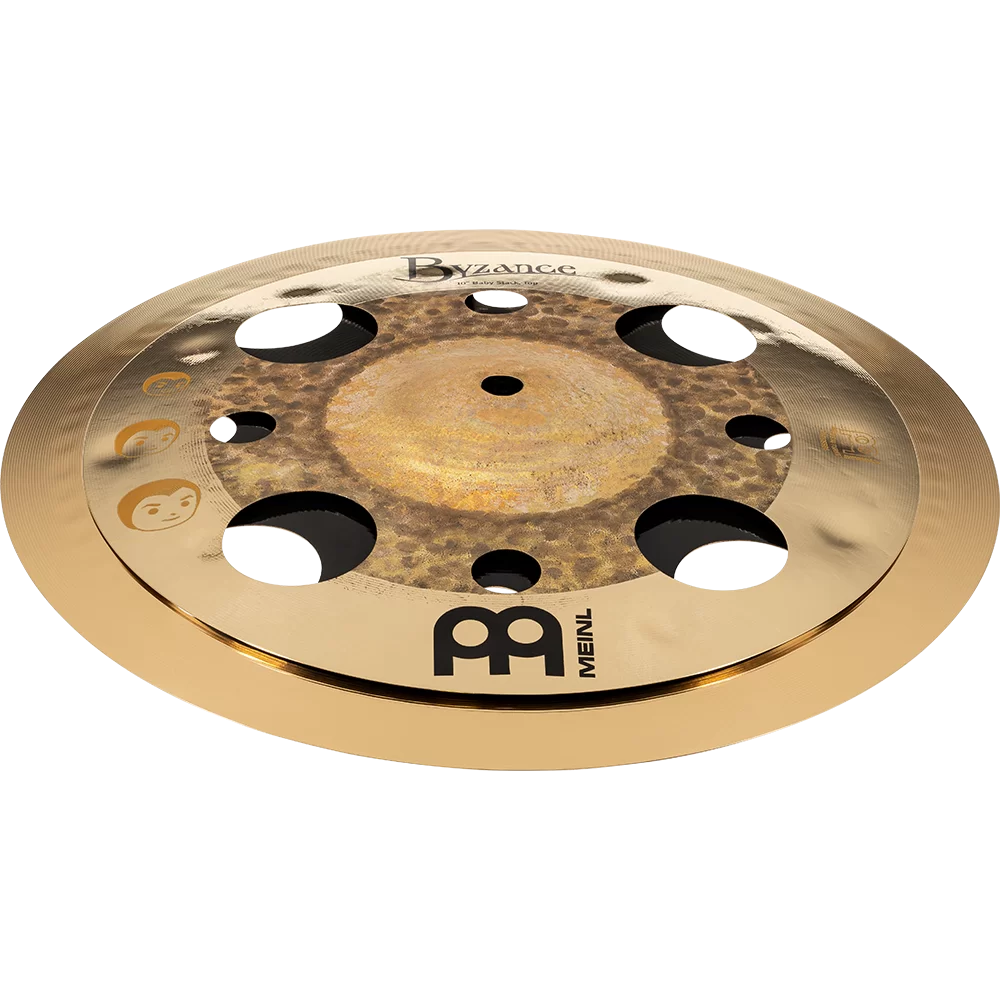Meinl Luke Holland Signature 10 over 12-Inch Baby Cymbal Stack