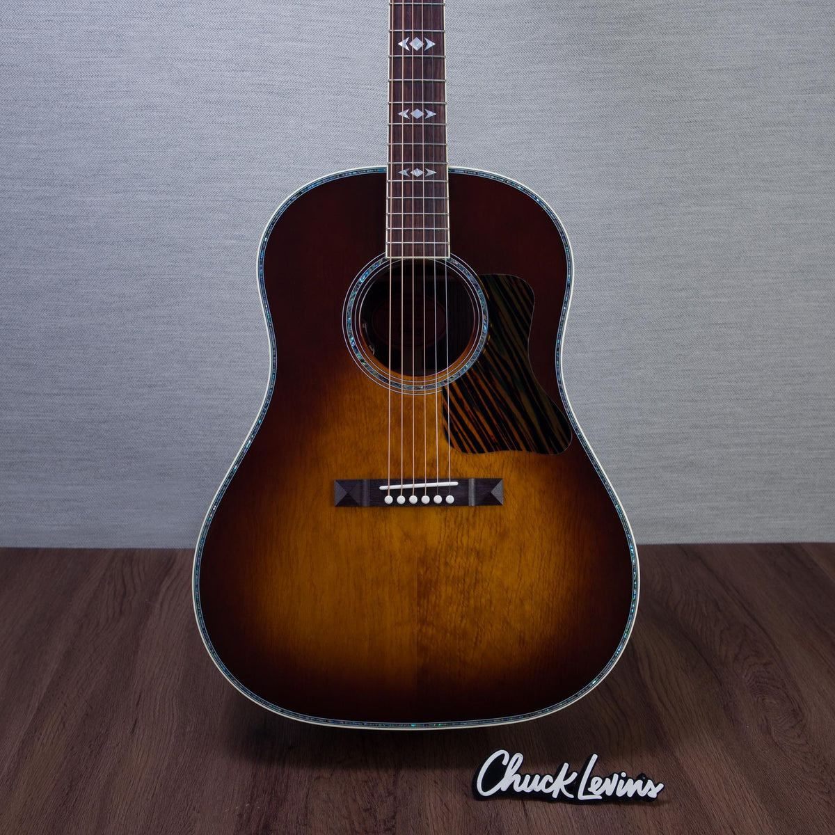 Gibson Custom Shop Limited Edtion Advance Jumbo Anniversary Rosewood/Bearclaw Spruce Acoustic Electric Guitar - Cremona Burst - #21216037