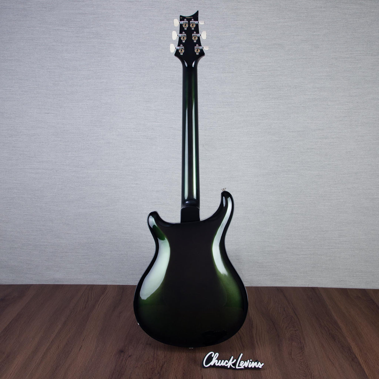 PRS Hollowbody II With Piezo Hollowbody Electric Guitar - Metallic Green With Black Smokeburst - #250416672