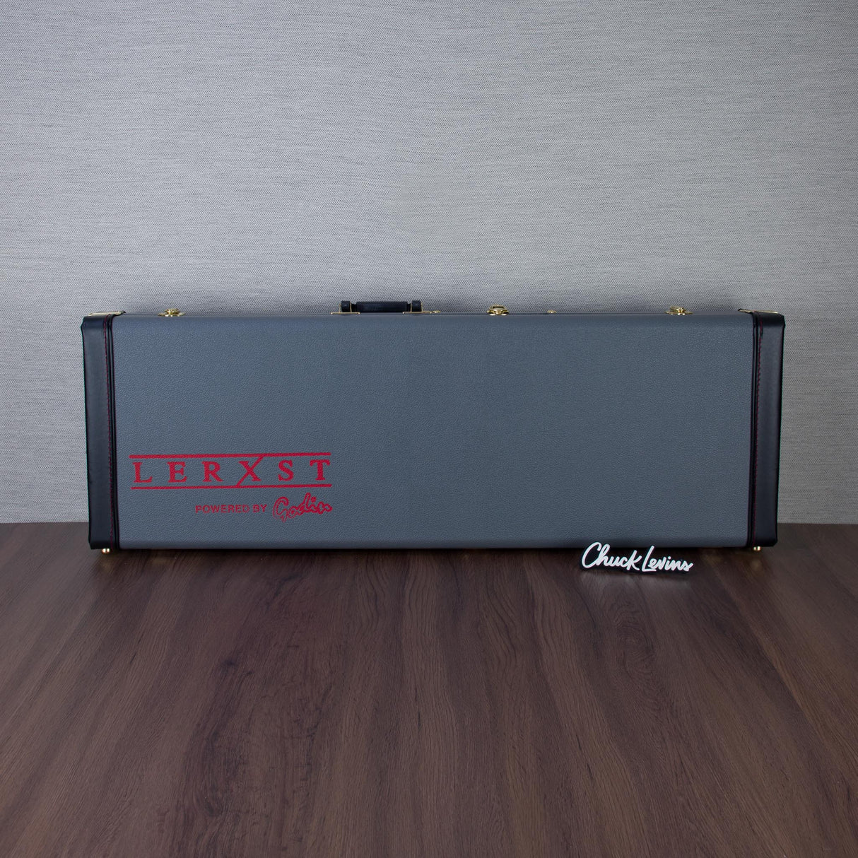 Lerxst Grace Alex Lifeson Signature Electric Guitar with Floyd Rose Signed - Red - #24310921