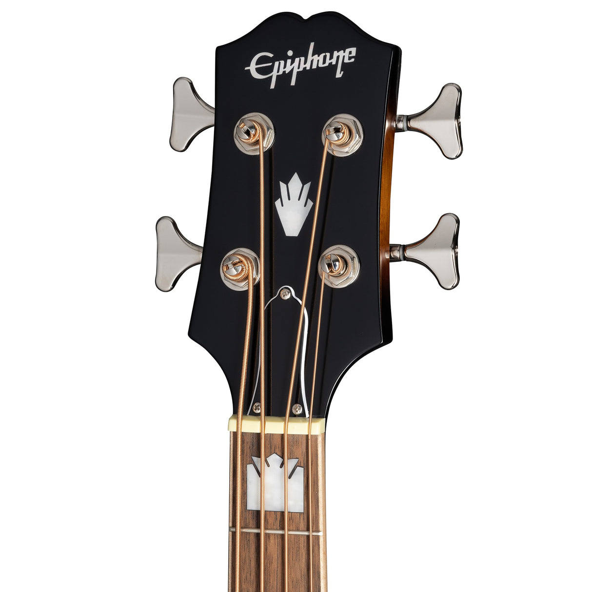 Epiphone El Capitan J-200 Studio Acoustic Electric Bass - Aged Vintage Sunburst - New