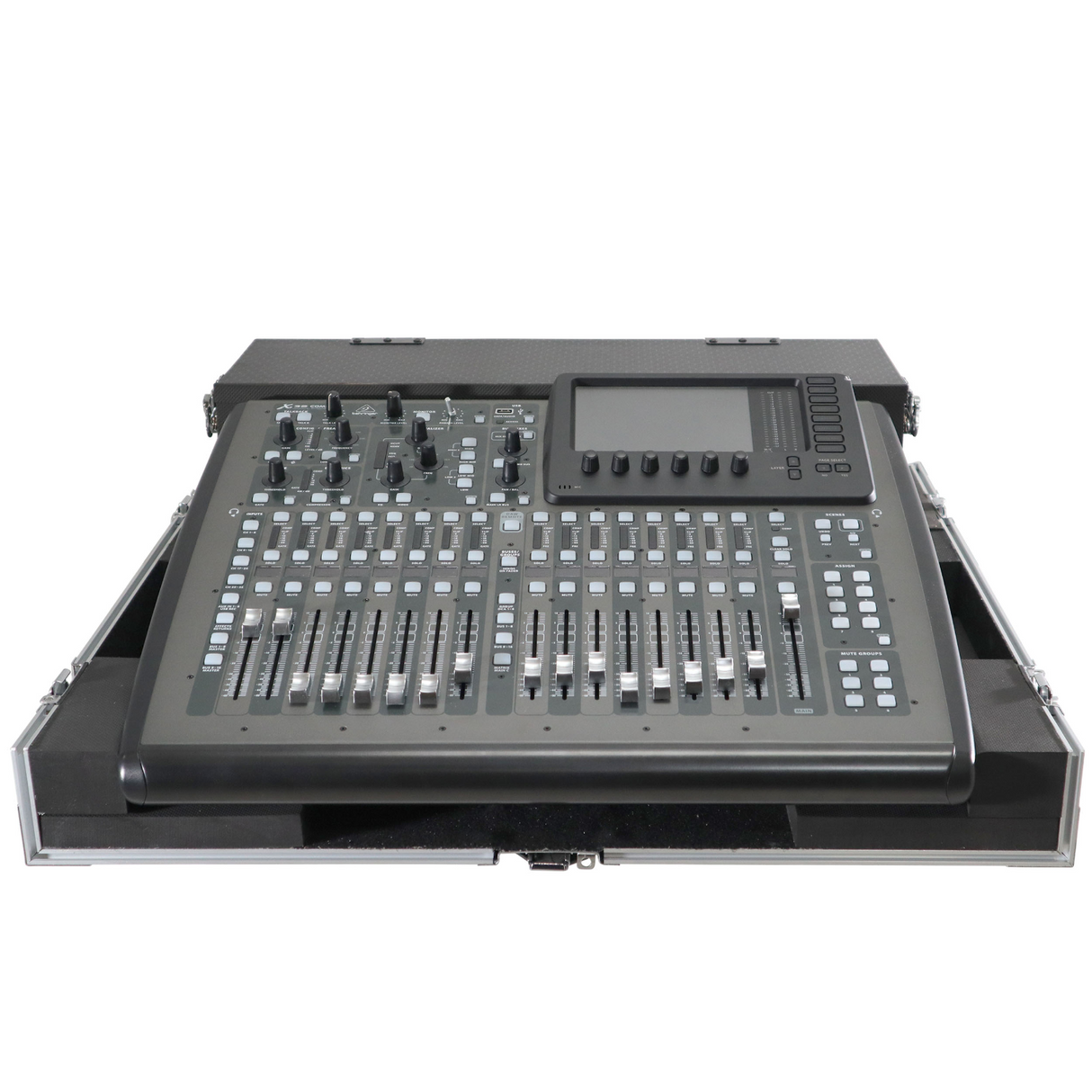 ProX XS-BX32CDHW Case For Behringer X32 Compact Mixer Case with Doghouse and Wheels - New