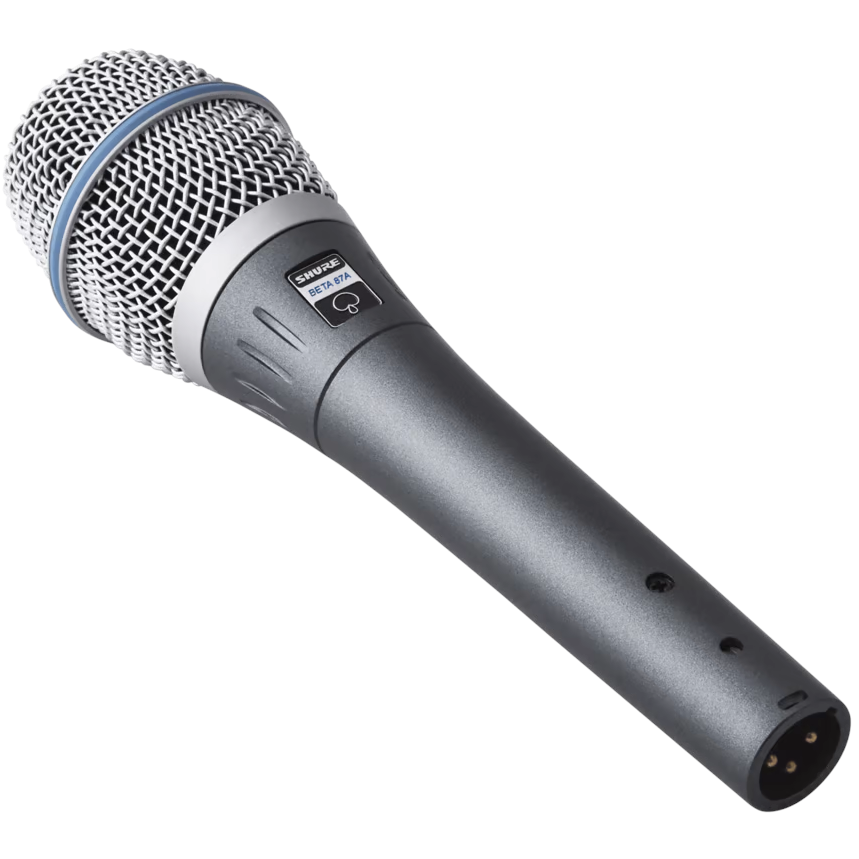 Shure BETA 87A Supercardioid Condenser Vocal Microphone - Open Box, Mint