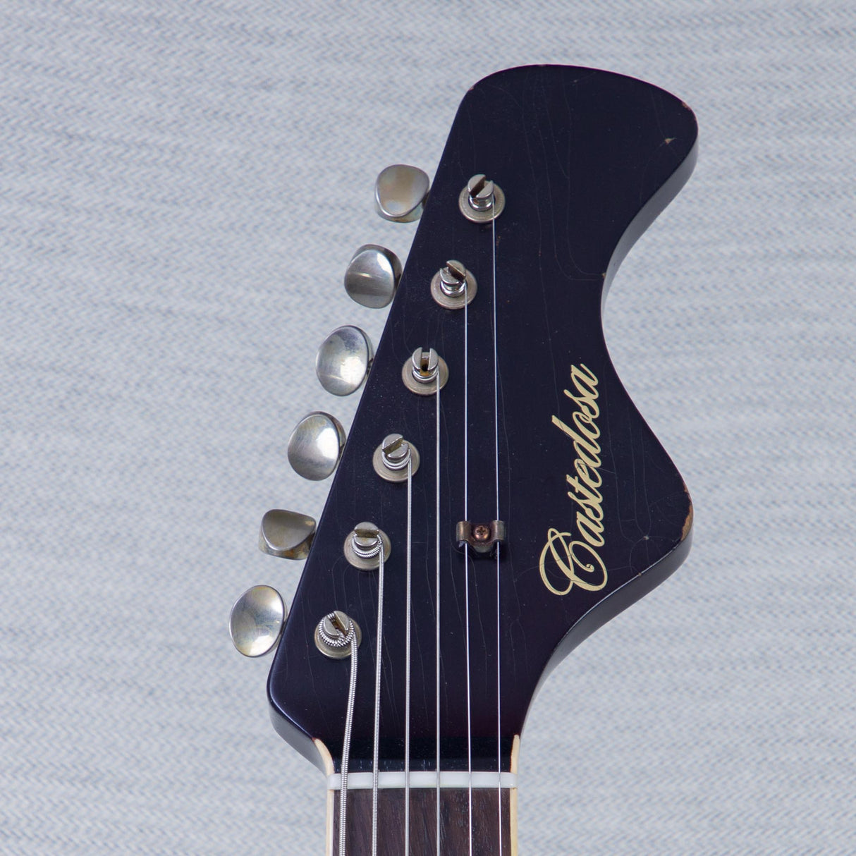 Castedosa The Halcon Baritone Electric Guitar - Aged Burnt Toast Marshmallow - #359