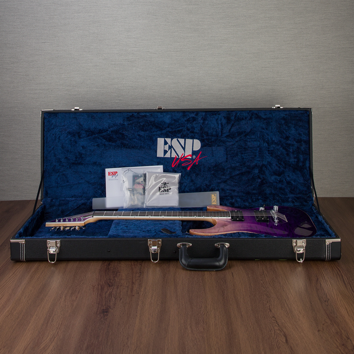 ESP USA Horizon-II Quilt Maple Top Electric Guitar - #US22103