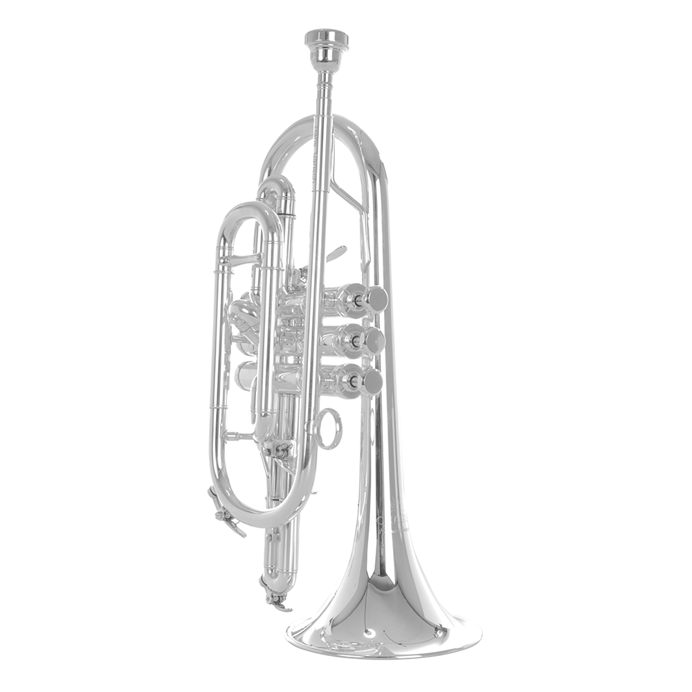 Schagerl Signature Series Hans Gansch Bb Cornet - Silver Plated