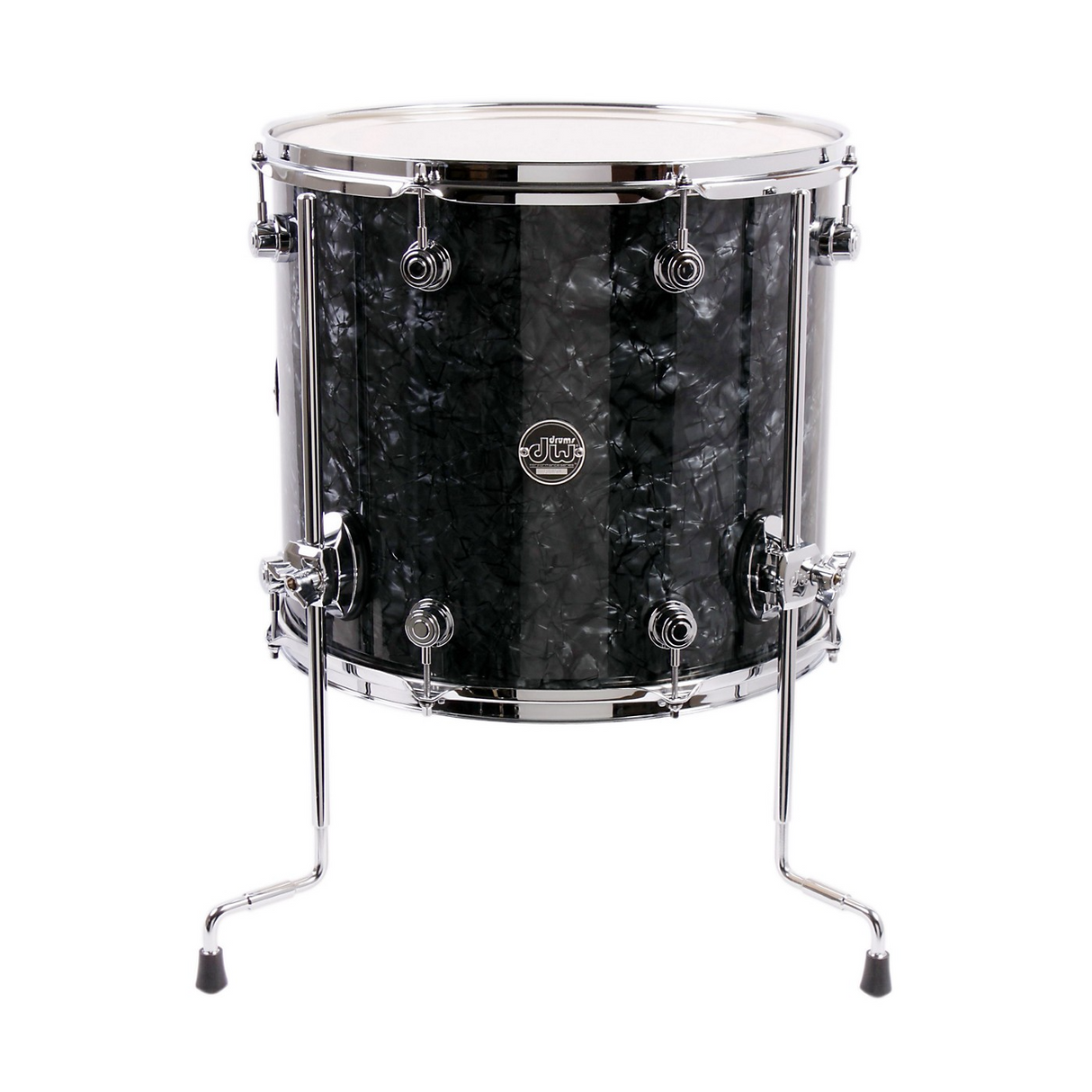 Drum Workshop 16" x 14" Performance Series Floor Tom - Black Diamond