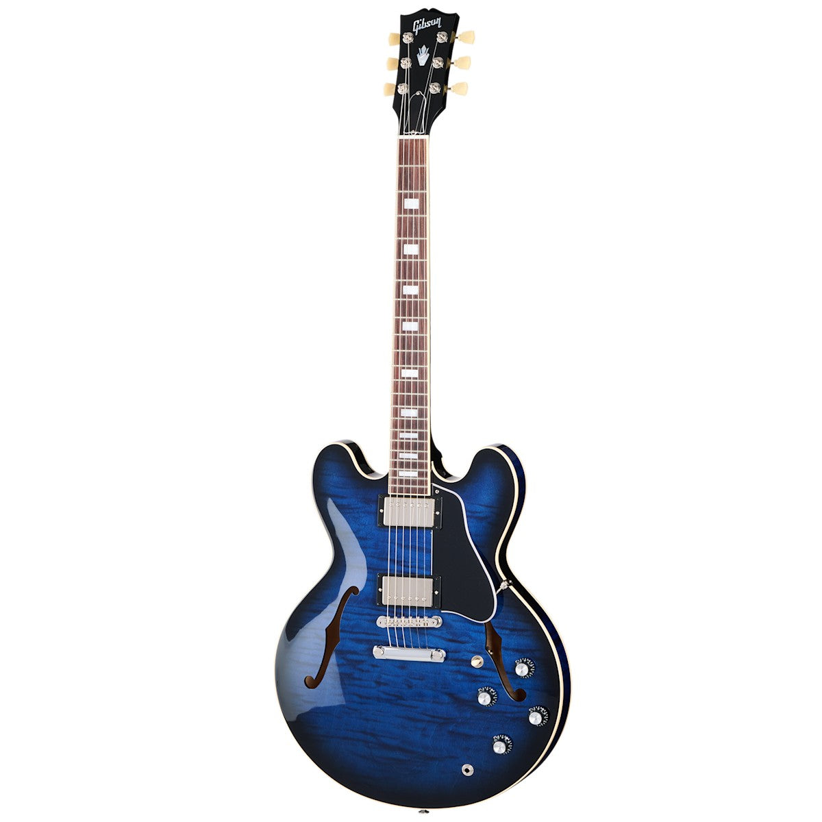 Gibson ES-335 Figured Semi-Hollowbody Electric Guitar - Deep Ocean Burst
