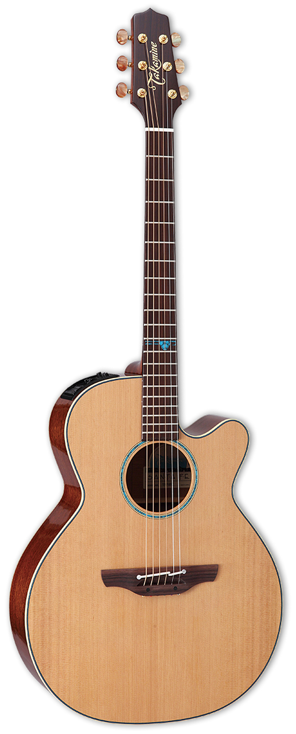 Takamine TSF40C Santa Fe Series Cutaway Acoustic Electric Guitar - Natural