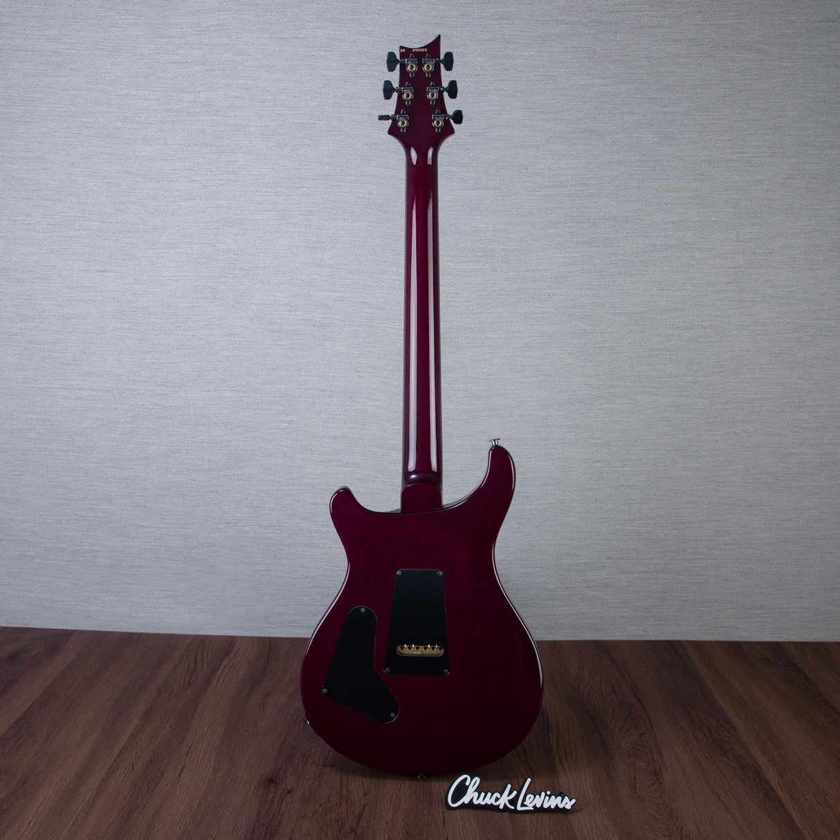 PRS Custom 24 Mango Custom Color Electric Guitar - Natural Rapsberry Burst - #260422102
