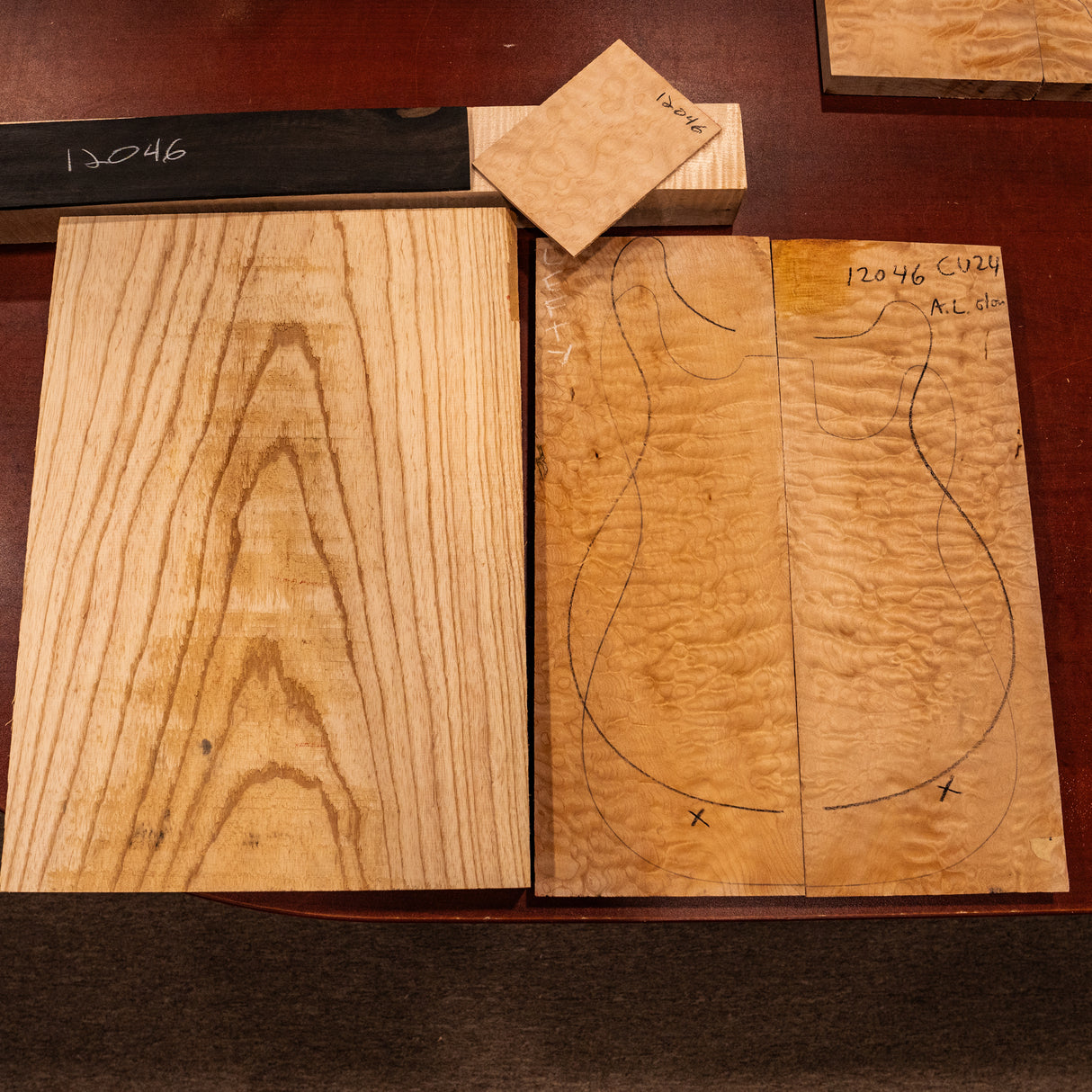 PRS Private Stock Custom 24 Electric Guitar - Red Blood Glow - #0411375