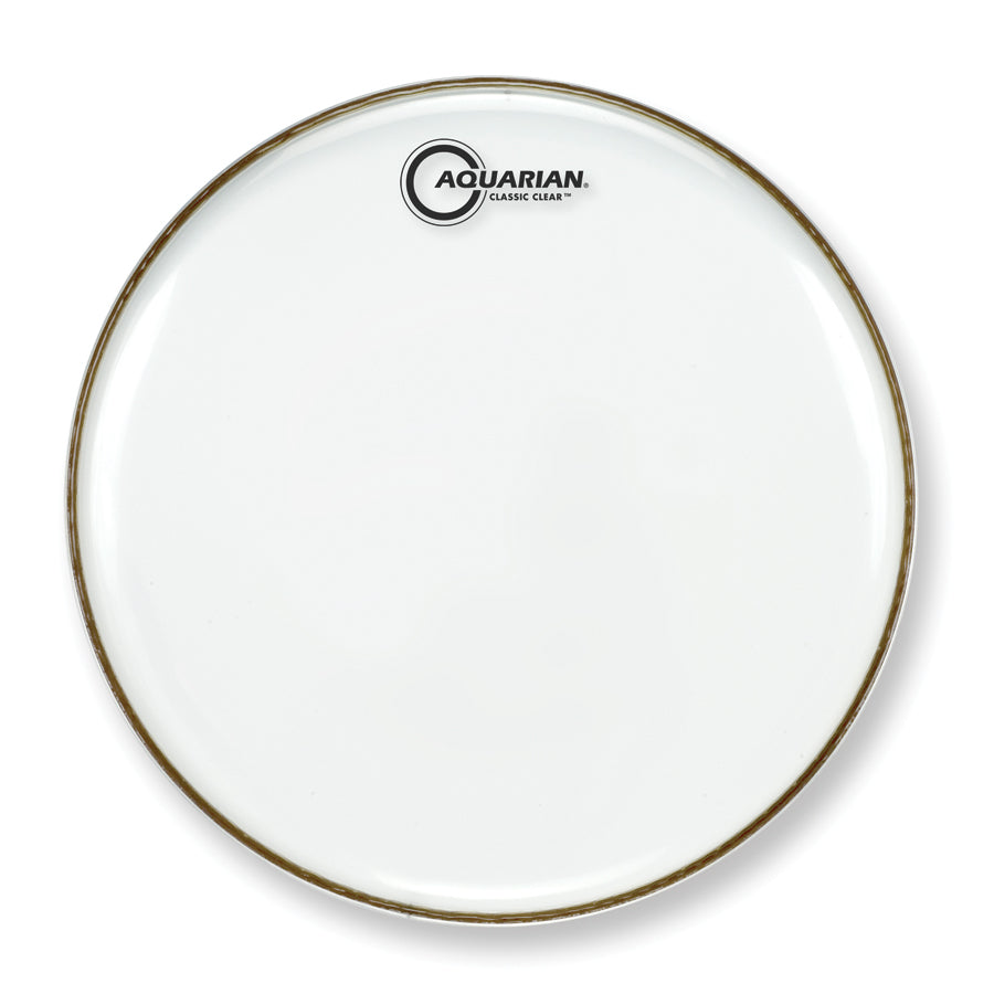 Aquarian CCSN10 Classic Clear Resonant Bottom Snare Head - New,10-Inch
