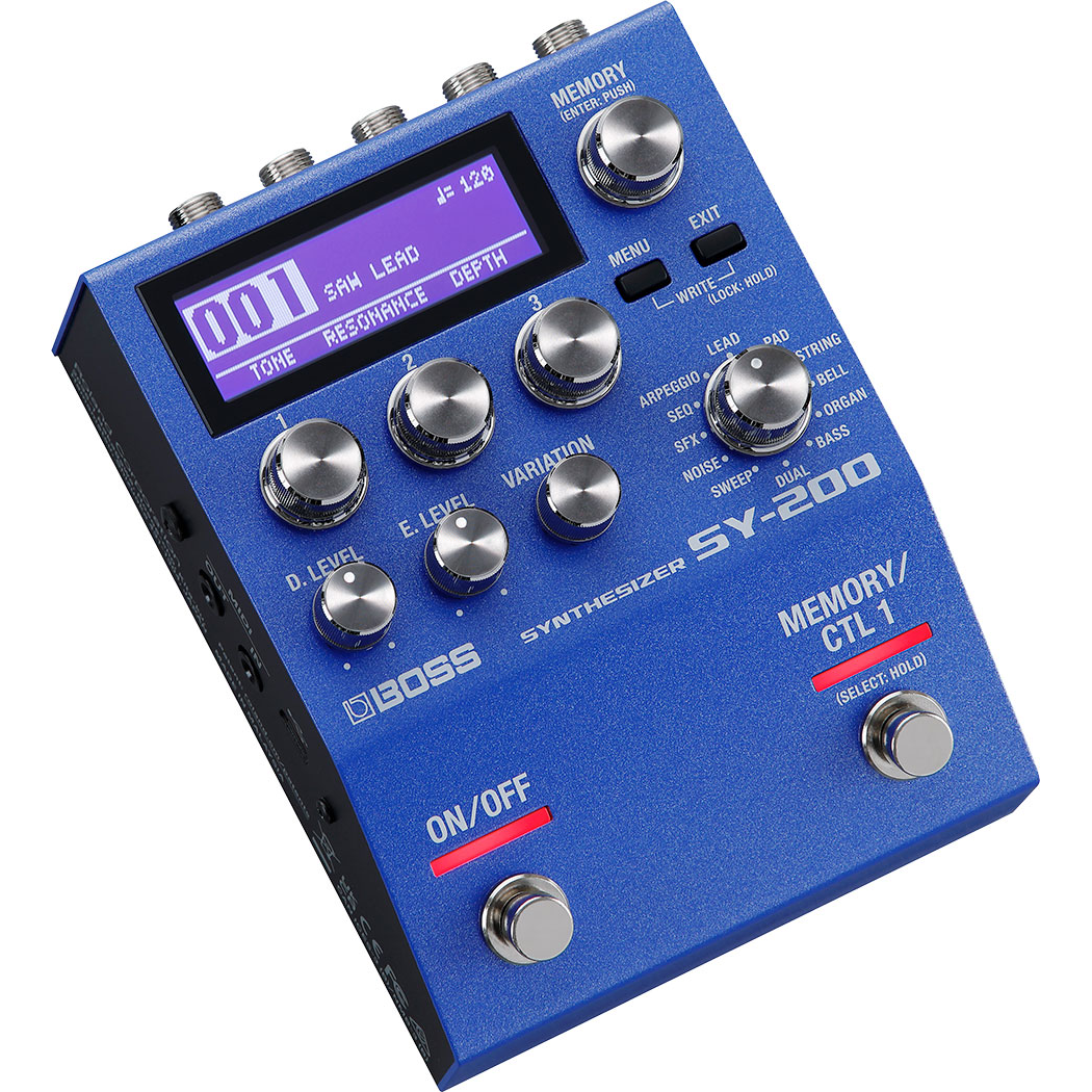 Boss SY-200 Synthesizer Guitar Effects Pedal