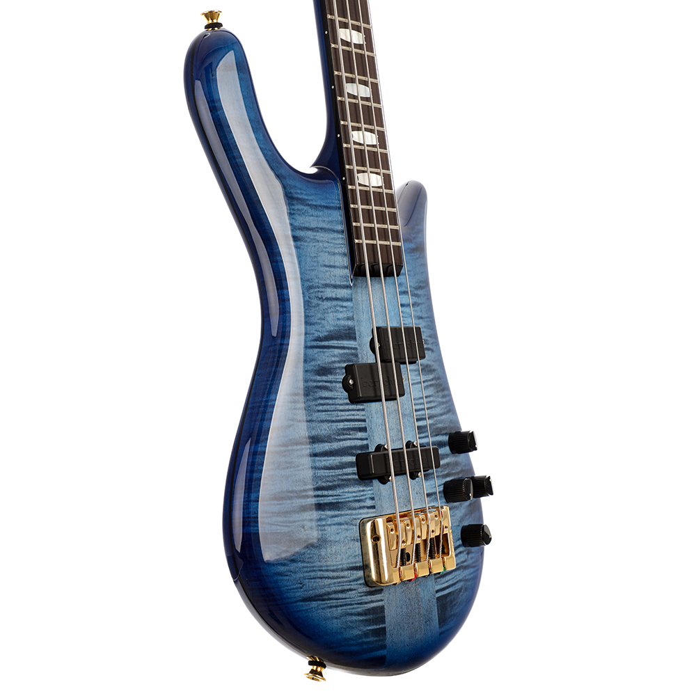 Spector Euro 4 LT 4 String Bass Guitar - Blue Fade Gloss