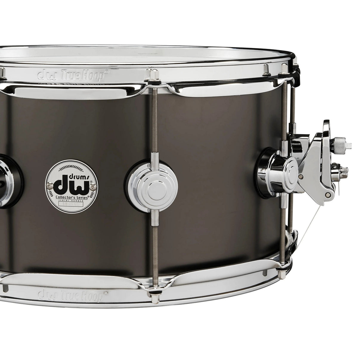 DW 7 x 13-Inch Collector's Series Metal Brass Snare Drum - Satin Black