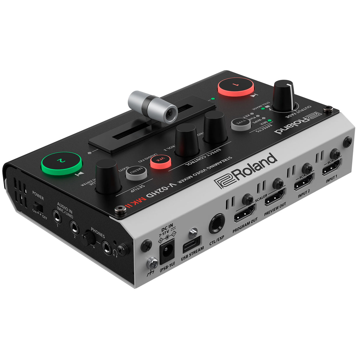 Roland V-02 HD MK II Switcher with Single-Camera PTZ Bundle