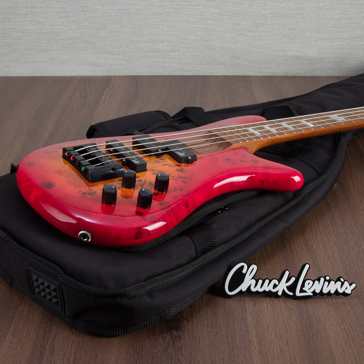 Spector Euro Bolt 4-String Bass Guitar - Inferno Red Gloss - #21NB18621