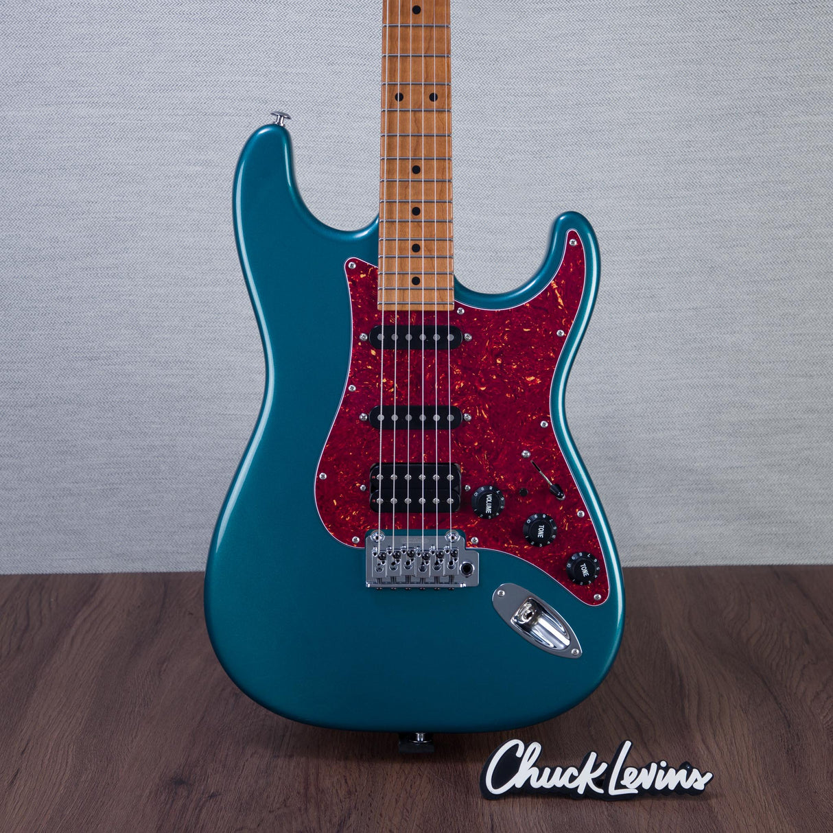 Suhr Limited Edition Classic S Antique Metallic Electric Guitar - Ocean Turquoise Metallic - #78113