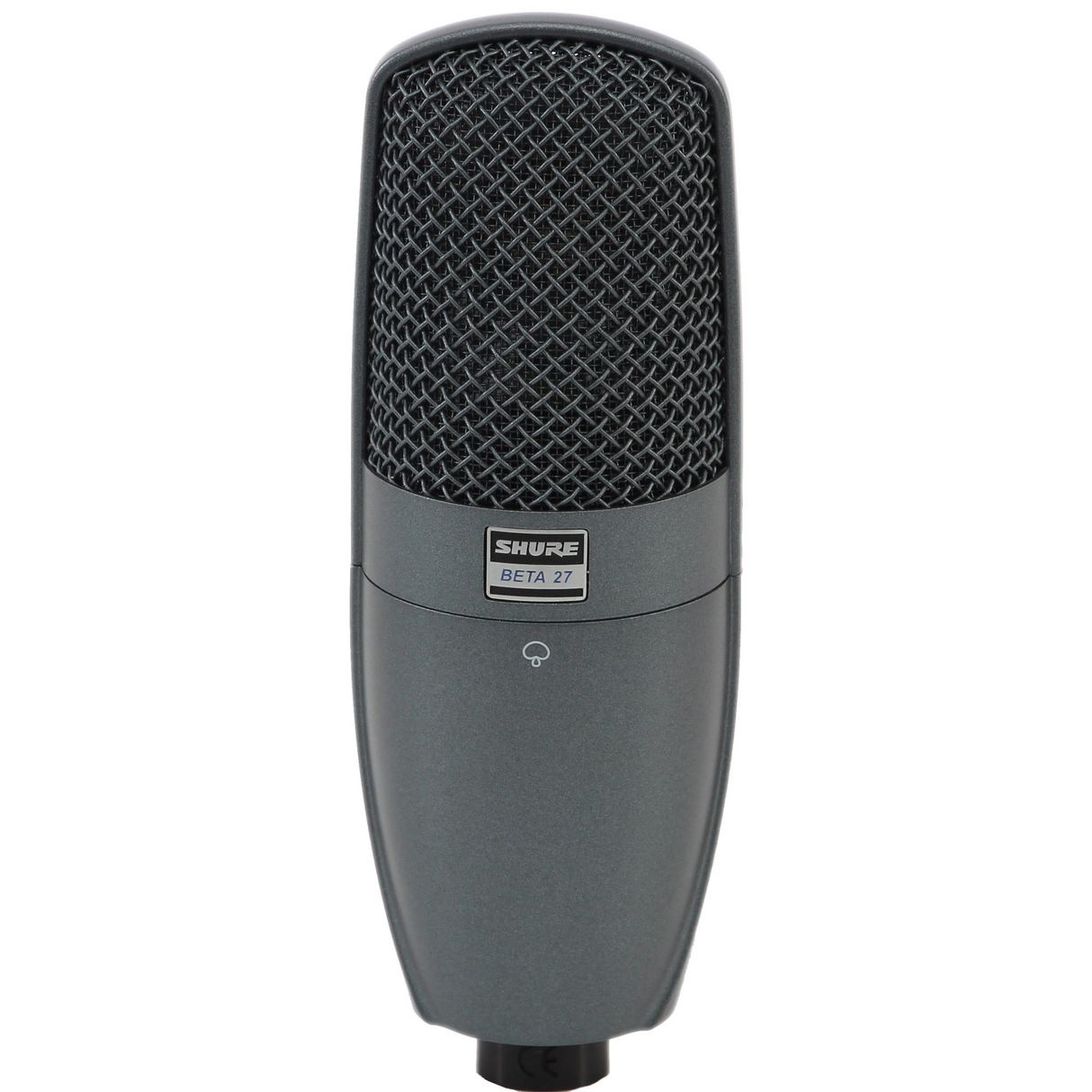 Shure BETA 27 Side-Address Condenser Instrument Microphone - New,Black