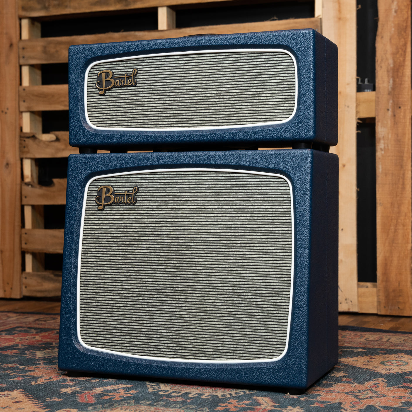 Bartel Sugarland 12-Watt EL-84 1x12 Half-Stack Guitar Amplifier in Blue Tolex - CHUCKSCLUSIVE 65th Anniversary Edition