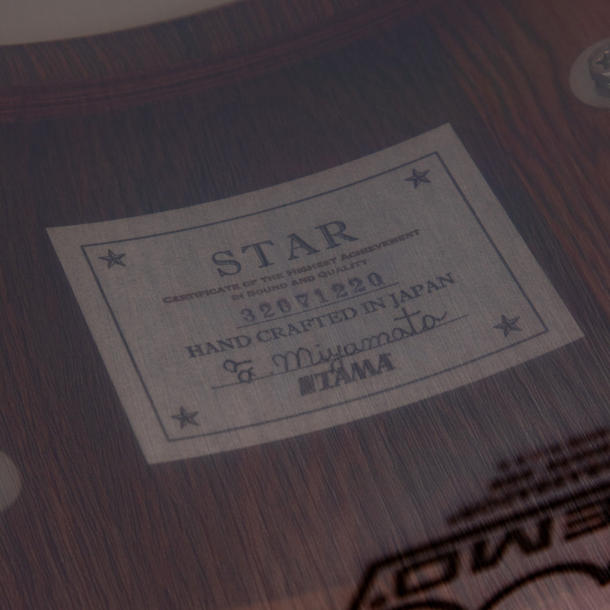 Tama Star Bubinga 6.5x14 Snare Drum - Dark Green Cordia