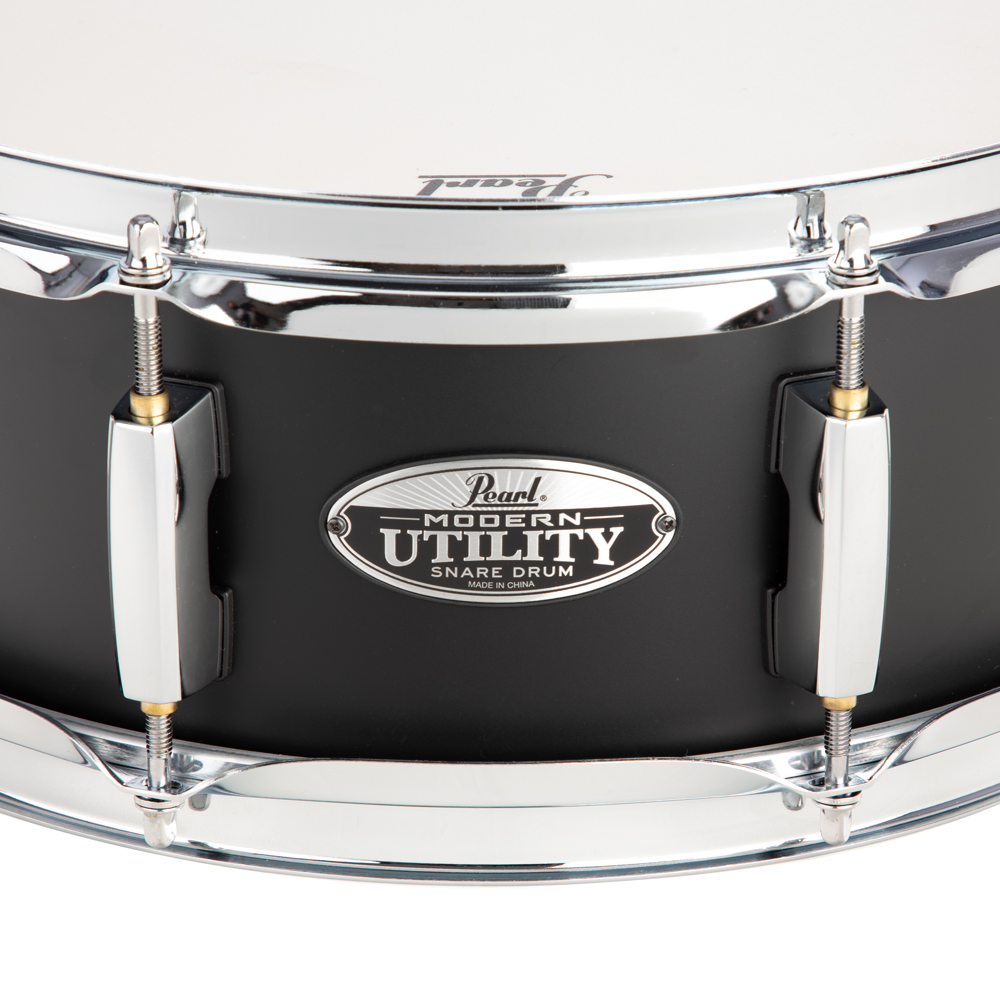 Pearl Modern Utility 13x5 Maple Snare Drum - Satin Black