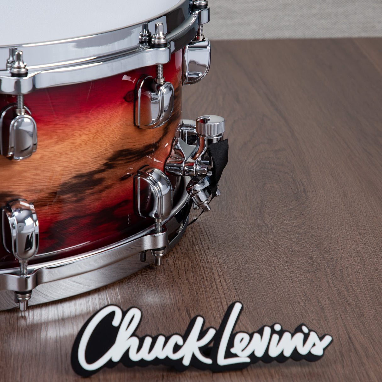 Tama Starclassic Maple 14x6.5-Inch Snare Drum - Ruby Pacific Walnut Burst