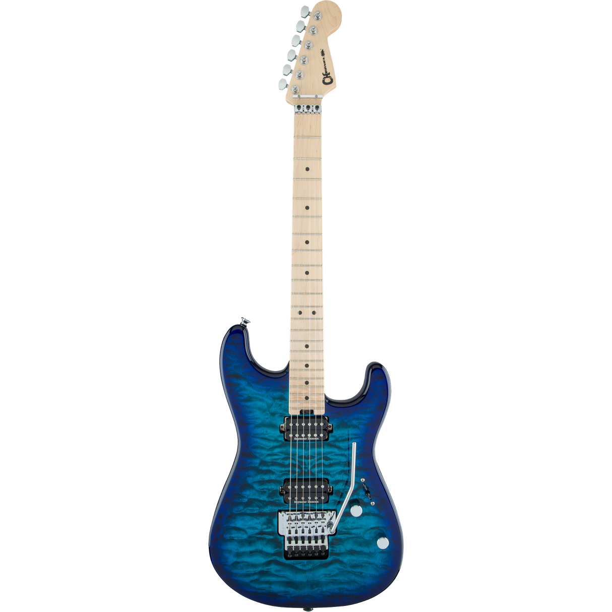 Charvel Pro-Mod San Dimas Style 1 HH FR M QM Electric Guitar - Chlorine Burst - New